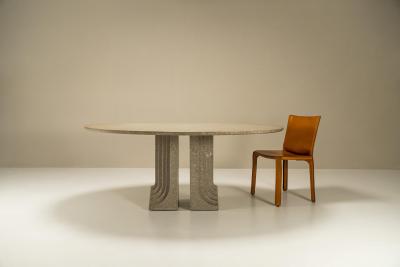 Carlo Scarpa Carlo Scarpa Samo Dining Table for Simon Gavina Italy 1970s