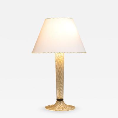 Carlo Scarpa Carlo Scarpa Table Lamp mod 507 in Murano Glass for Venini 30s