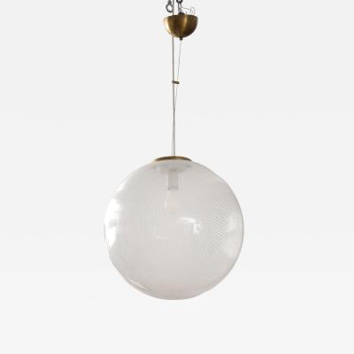 Carlo Scarpa Carlo Scarpa Venini Large Glass Pendant Italy 1925