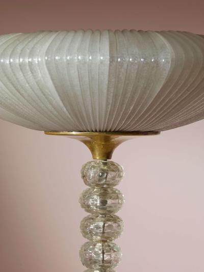 Carlo Scarpa Carlo Scarpa floor lamp model 2226 produced by Venini Italy 1938 39