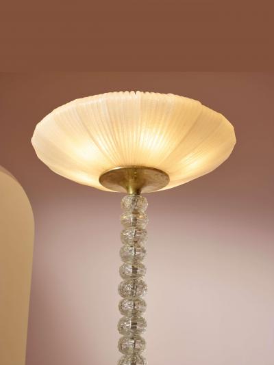 Carlo Scarpa Carlo Scarpa floor lamp model 2226 produced by Venini Italy 1938 39