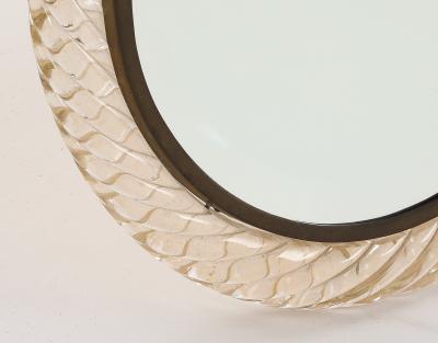 Carlo Scarpa Carlo Scarpa for Venini Table Mirror circa 1950