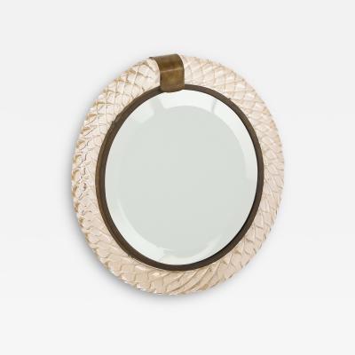 Carlo Scarpa Carlo Scarpa for Venini Table Mirror circa 1950