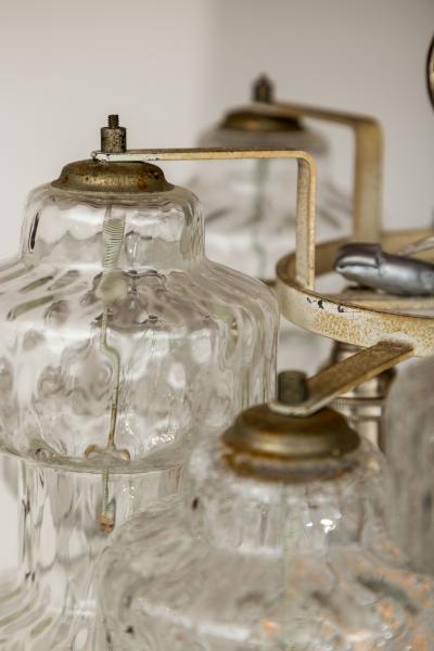 Carlo Scarpa Italian Mid Century Three Tiered Ceiling Light By Carlo Scarpa For Venini