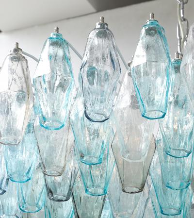 Carlo Scarpa Jewel Toned Murano Polyhedral Chandelier