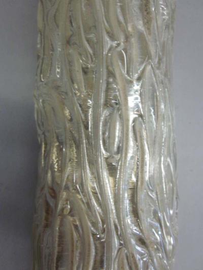 Carlo Scarpa Pair of Large Italian Midcentury Murano Glass Sconces Carlo Scarpa for Venini