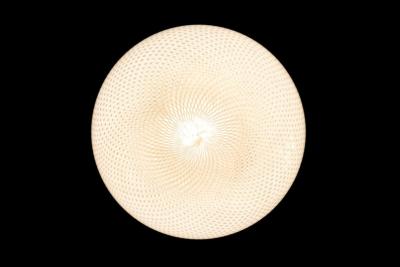 Carlo Scarpa Rare Venini Reticello Pendant by Carlo Scarpa 1940