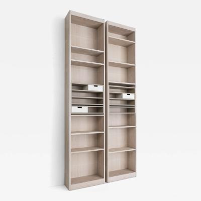Carlo Scarpa Set of Two Rialto Bookcases by Carlo Scarpa for Simon Gavina