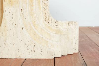 Carlo Scarpa TOBIA SCARPA TRAVERTINE TABLE