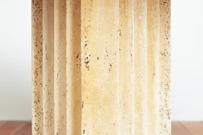 Carlo Scarpa TOBIA SCARPA TRAVERTINE TABLE