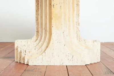 Carlo Scarpa TOBIA SCARPA TRAVERTINE TABLE