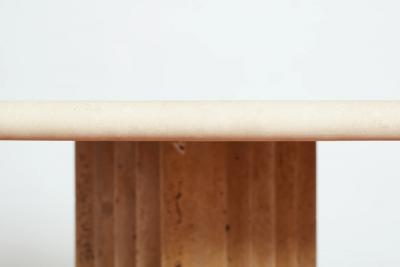 Carlo Scarpa TOBIA SCARPA TRAVERTINE TABLE