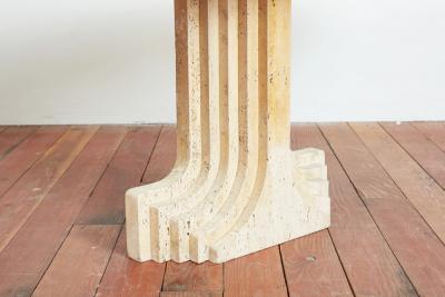 Carlo Scarpa TOBIA SCARPA TRAVERTINE TABLE