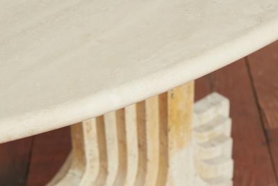 Carlo Scarpa TOBIA SCARPA TRAVERTINE TABLE