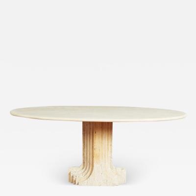 Carlo Scarpa TOBIA SCARPA TRAVERTINE TABLE