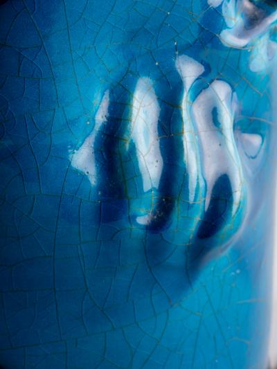 Carlo Zauli Carlo Zauli Distorto vase with finger prints Faenza Italy 1972