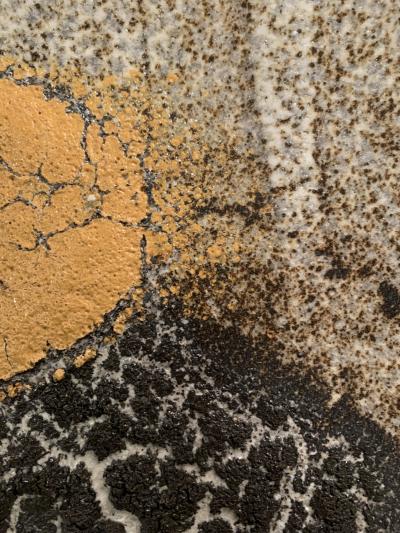 Carlo Zauli Carlo Zauli Large decorative plate in stoneware Faenza Italy 1978