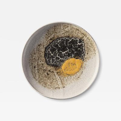 Carlo Zauli Carlo Zauli Large decorative plate in stoneware Faenza Italy 1978