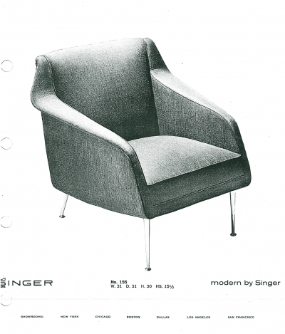 Carlo de Carli Carlo di Carli Armchair Model 155