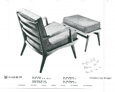 Carlo de Carli Carlo di Carli Armchair ottoman