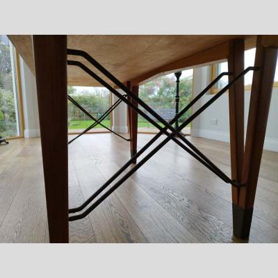 Carlo de Carli Carlo di Carli Carlo de Carli Dining Table Italian design 1950s