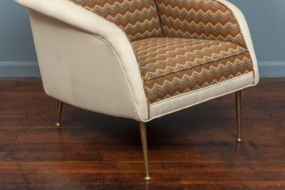 Carlo de Carli Carlo di Carli Carlo de Carli Model 802 Lounge Chairs for M Singer Sons