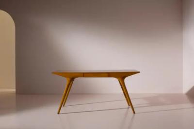 Carlo de Carli Carlo di Carli Carlo de Carli Walnut Desk Italy 1950s