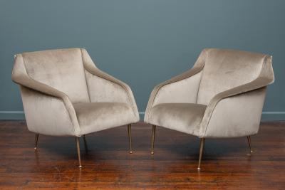 Carlo de Carli Carlo di Carli Carlo di Carli Lounge Chairs for Singer Sons
