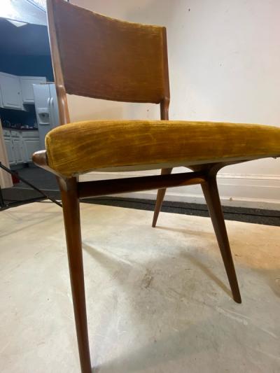 Carlo de Carli Carlo di Carli EXCEPTIONAL RARE SUITE OF EIGHT CARLO DE CARLI DINING CHAIRS