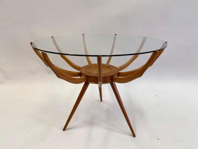 Carlo de Carli Carlo di Carli Iconic Italian Mid Century Modern Spider Side or Coffee Tables by Carlo di Carli