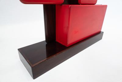Carlo de Carli Carlo di Carli Mid Century Red Modular Coat Rack by Carlo De Carli for Fiarm