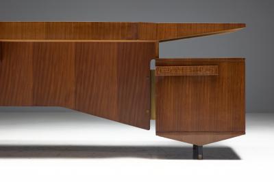 Carlo de Carli Carlo di Carli Pair of Sculptural Desks in the Style of Carlo De Carli Italy 1960s