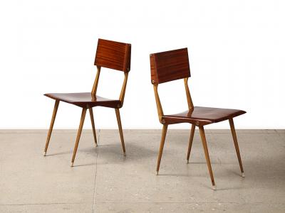 Carlo de Carli Carlo di Carli Rare 638 Side Chairs by Carlo De Carli