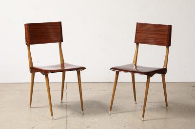 Carlo de Carli Carlo di Carli Rare 638 Side Chairs by Carlo De Carli