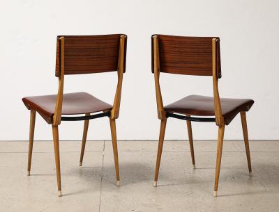Carlo de Carli Carlo di Carli Rare 638 Side Chairs by Carlo De Carli