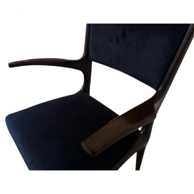 Carlo de Carli Carlo di Carli Rare Vintage Carlo Di Carli Dining Arm Chair 1 of 2