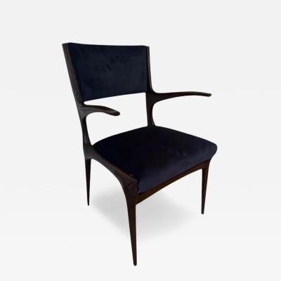 Carlo de Carli Carlo di Carli Rare Vintage Carlo Di Carli Dining Arm Chair 1 of 2