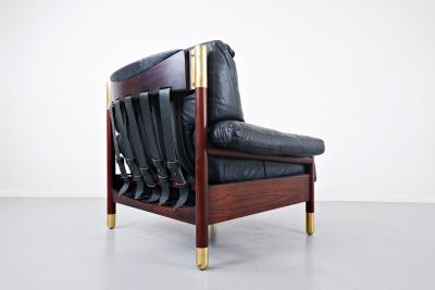 Carlo de Carli Carlo di Carli Sella Armchair With Ottoman By Carlo De Carli For Sormani 60s