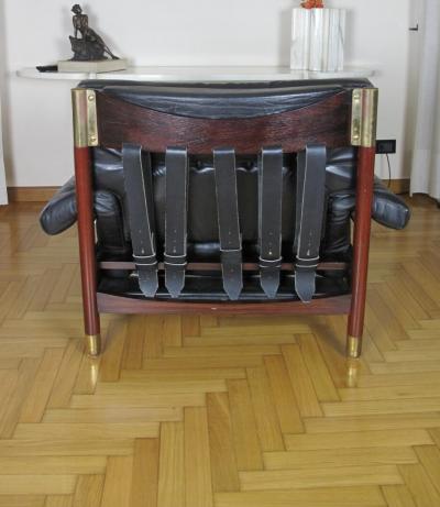 Carlo de Carli Carlo di Carli Sella Lounge chair with its ottoman