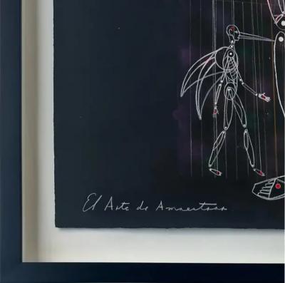 Carlos Est vez Cuban Artist Carlos Estevez Mixed Media Drawing Havana Signed