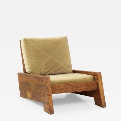 Carlos Motta Carlos Motta Brazilian Modernism Asturias Lounge Chair 2001