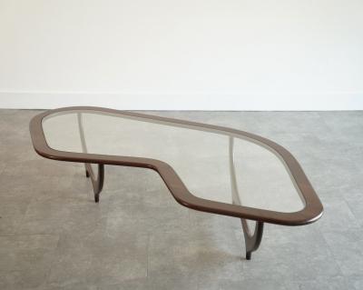 Carlos Solano Granda Contour Coffee Table in Special Walnut by Stamford Modern