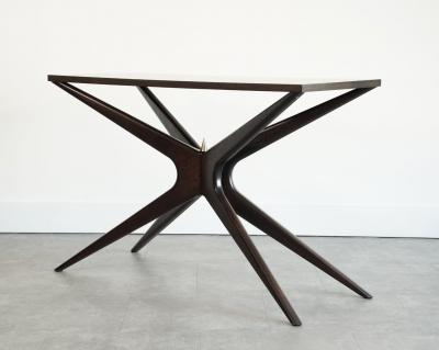 Carlos Solano Granda Gazelle Console Table in Espresso Walnut Series 48