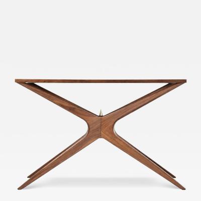 Carlos Solano Granda Gazelle Console Table in Natural Walnut Series 48