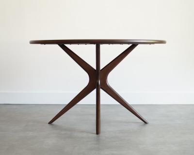 Carlos Solano Granda Gazelle Dining Table Series 48 in Special Walnut by Stamford Modern