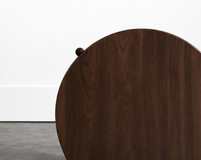 Carlos Solano Granda Gazelle End Table in Natural Walnut Petite