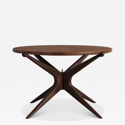 Carlos Solano Granda Gazelle End Table in Natural Walnut Petite