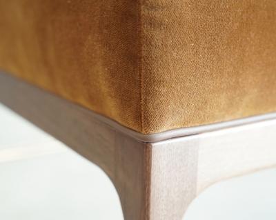 Carlos Solano Granda Linear Bench in Special Walnut Series 96 by Stamford Modern