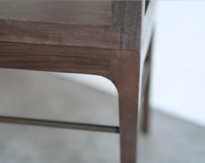 Carlos Solano Granda Linear Bookcase in Espresso Walnut by Stamford Modern