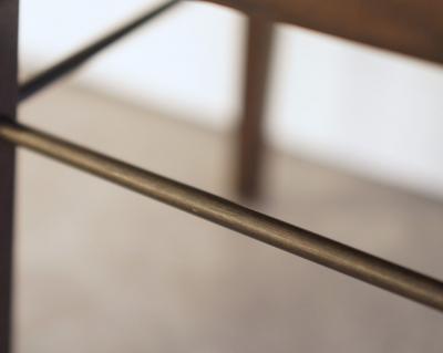 Carlos Solano Granda Linear Bookcase in Espresso Walnut by Stamford Modern